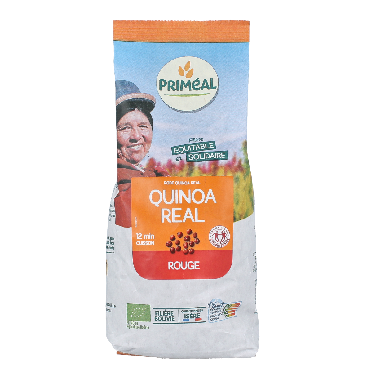 Primeal Quinoa real rood bio 500.00 Gram