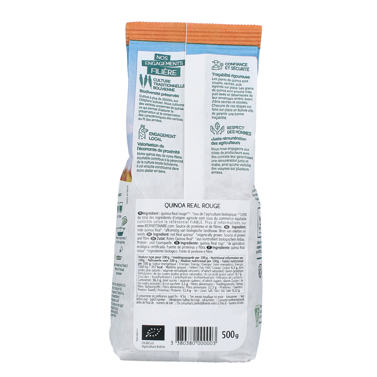 Primeal Quinoa real rood bio 500.00 Gram