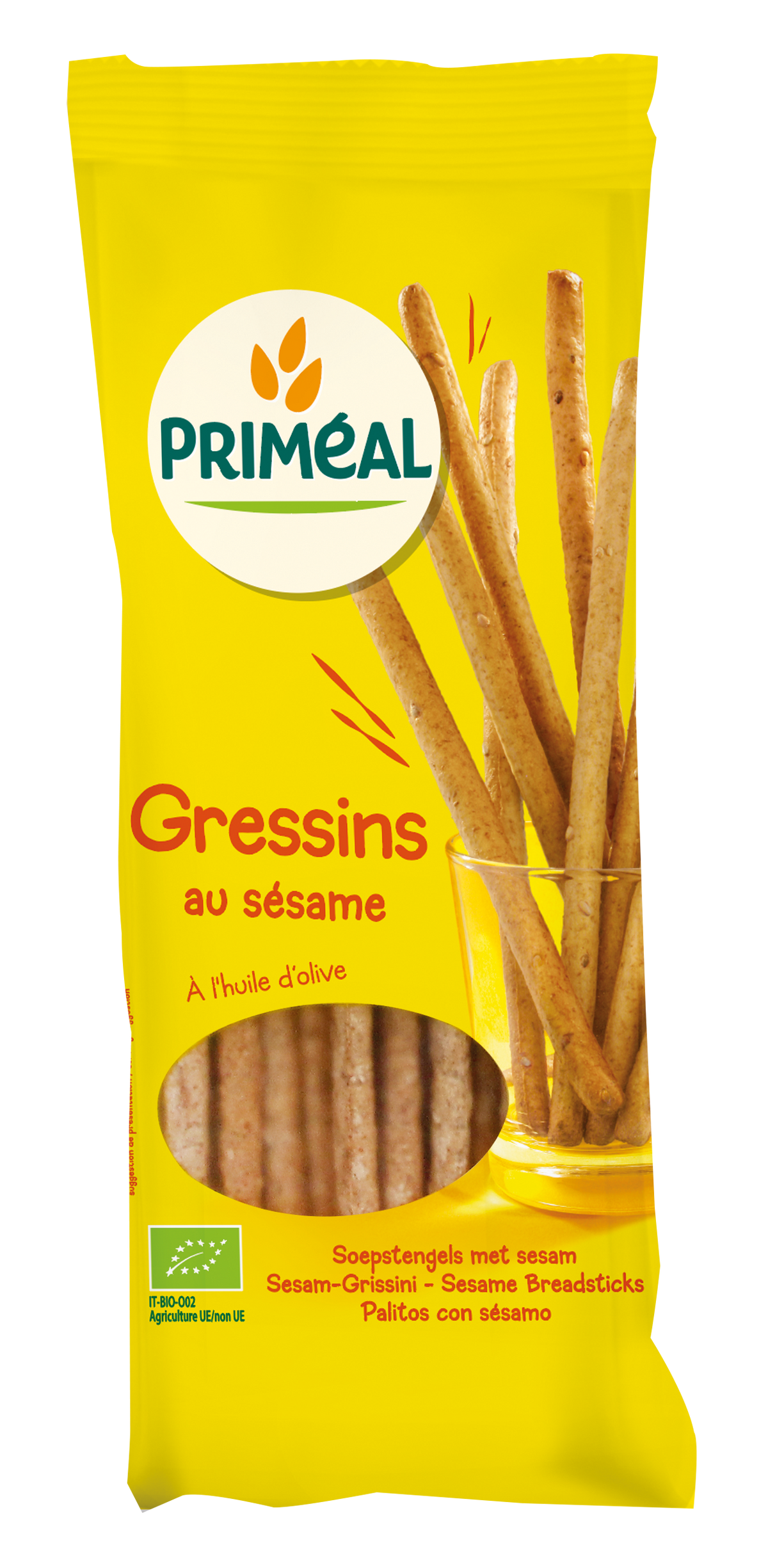 Primeal Soepstengels sesam bio 120.00 Gram