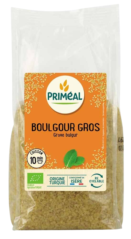 Primeal Bulgur traditioneel bio 500.00 Gram