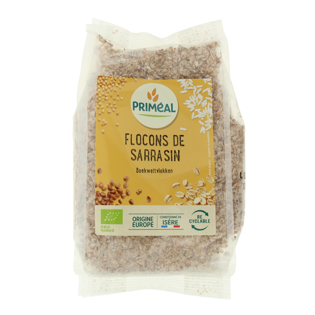 Primeal Boekweitvlokken bio 350.00 Gram