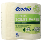 Ecodoo Toiletpapier compact ecologisch bio 4.00 Stuks