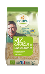 Primeal Halfvolkoren langgraan rijst camargue bio 1 Kilogram