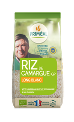 Primeal Witte langgraan rijst camargue bio 500 Gram