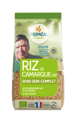 Primeal Halfvolkoren ronde rijst camargue bio 500 Gram