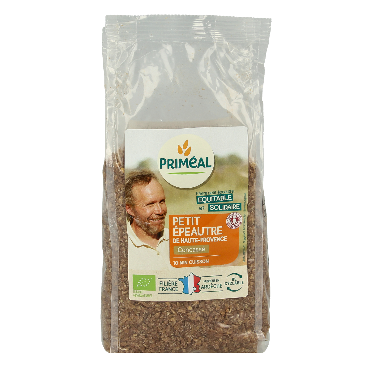 Primeal Bulgur van eenkoornspelt uit de Haute-Provence bio 500.00 Gram