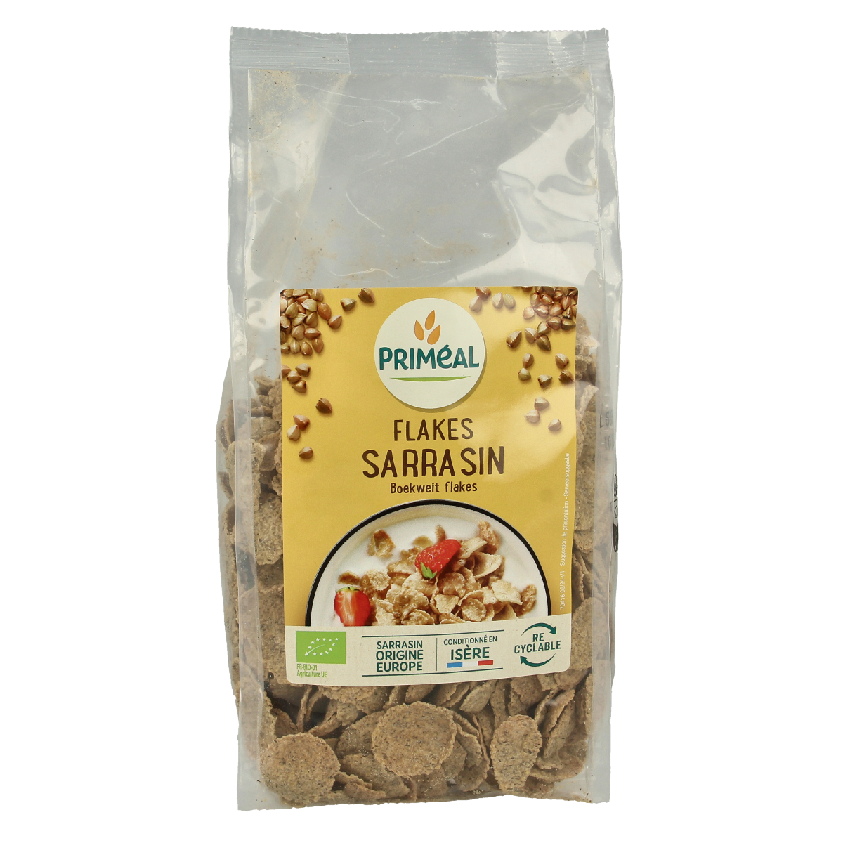 Primeal Boekweit flakes bio 250.00 Gram