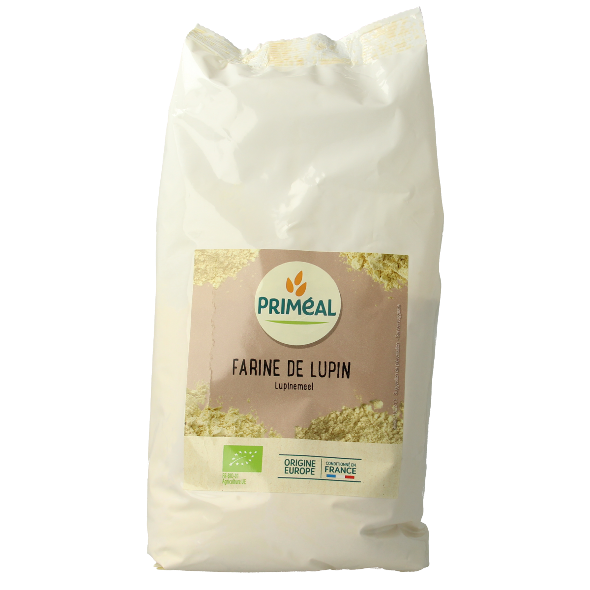 Primeal Lupinemeel bio 500.00 Gram