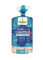 Primeal Rice cakes camargue zonder zout bio 130.00 Gram