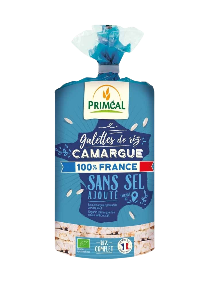 Primeal Rice cakes camargue zonder zout bio 130.00 Gram