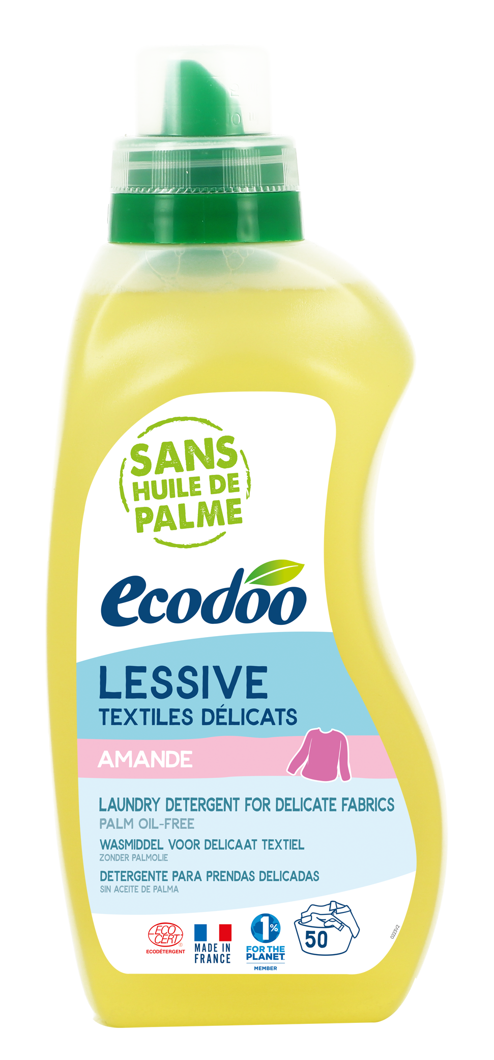 Ecodoo Wasmiddel delicate stof bio 750.00 Milliliter