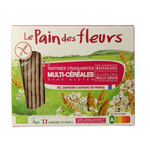 Pain Des Fleurs Krokante crackers meergranen glutenvrij bio 150.00 Gram