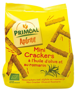 Primeal Aperitive mini crackers olijf rozemarijn bio 100.00 Gram