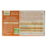 Primeal Kippenbouillon blokjes 10 gram bio 8 Stuks