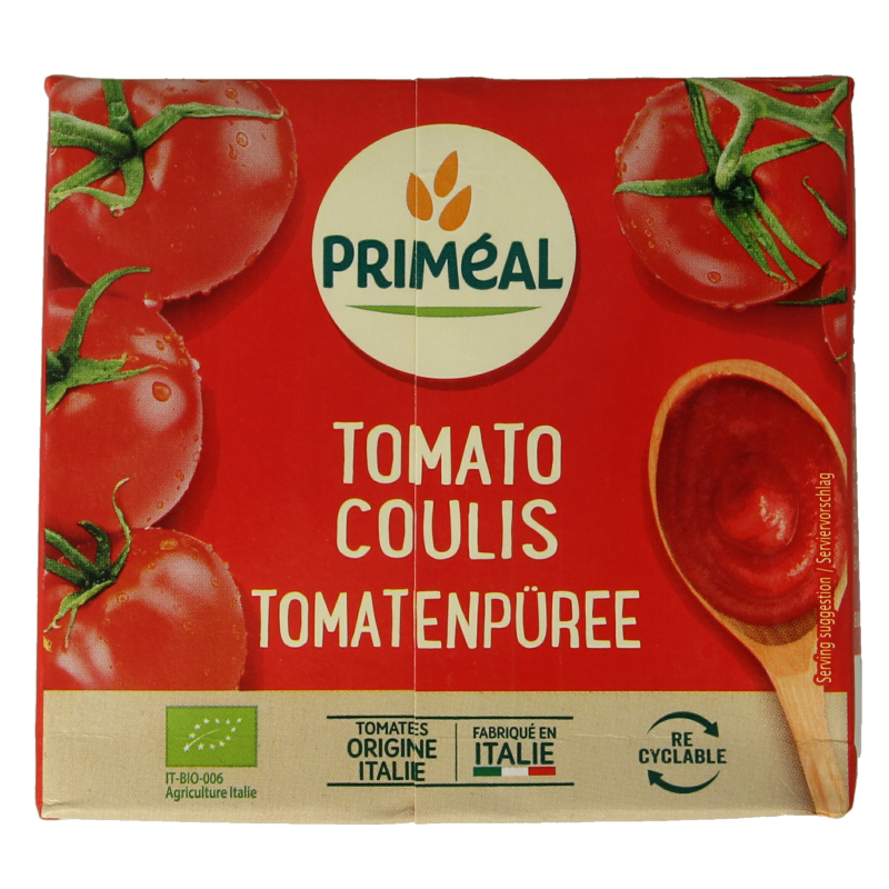 Primeal Tomatenpuree bio 500 Gram
