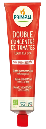 Primeal Tomatenpuree dubbel geconcentreerd bio 200.00 Gram