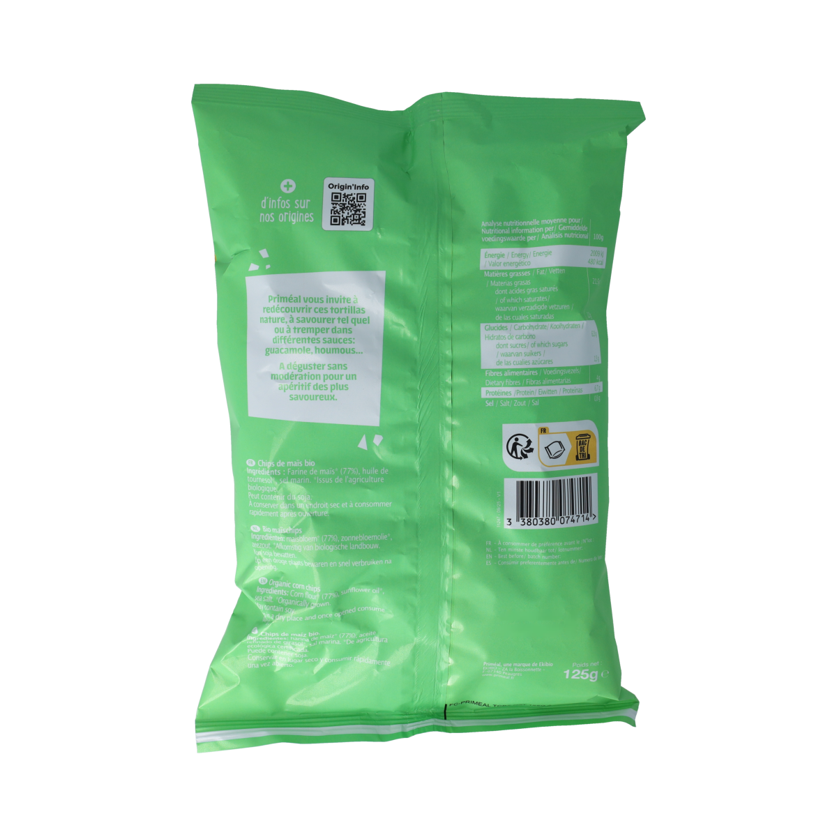 Primeal Tortillas bio 125.00 Gram