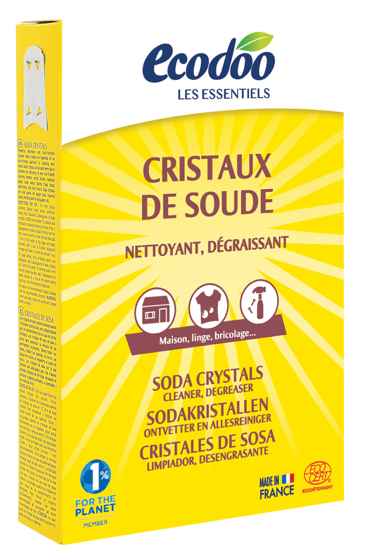 Ecodoo Sodakristallen eco 500.00 Gram