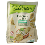 Ma Vie Sans Rijstcrackers rozemarijn glutenvrij bio 40 Gram