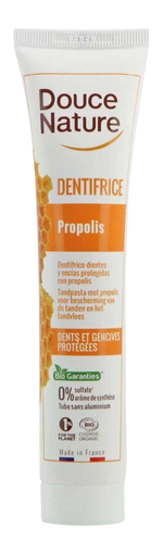 Douce Nature Tandpasta propolis muntvrij bio 75 Milliliter