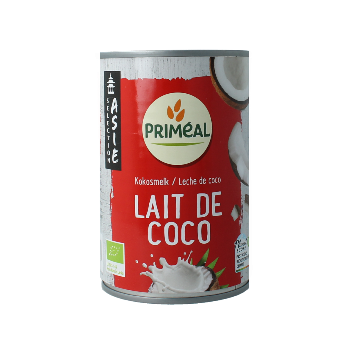 Primeal Kokosmelk bio 400.00 Milliliter