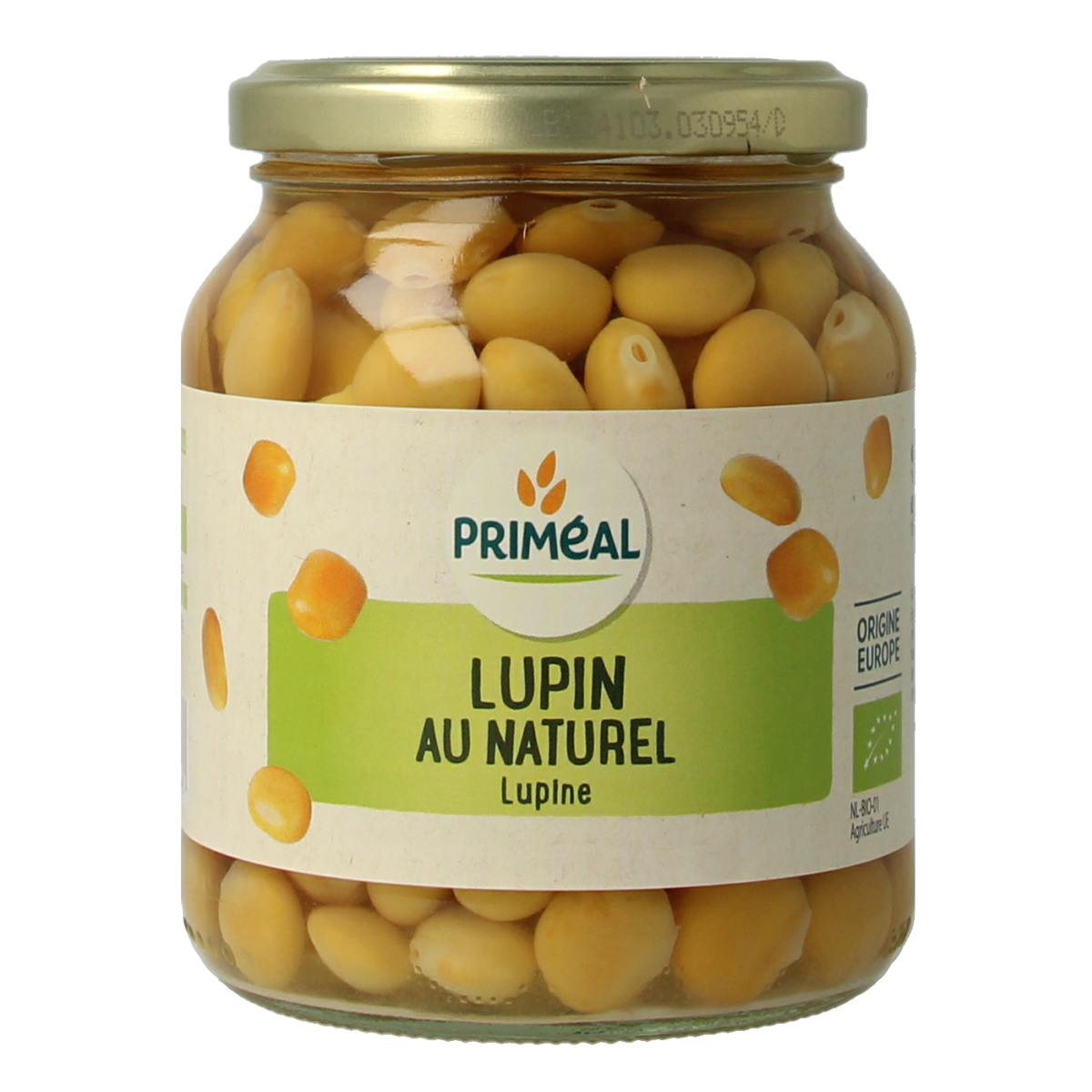 Primeal Lupine naturel bio 340.00 Gram
