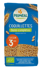 Primeal Halfvolkoren elleboogjes snelkook 3 minuut bio 500 Gram