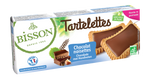 Bisson Gevulde hazelnoot chocolade tartelettes bio 150 Gram