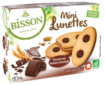 Bisson Gevulde chocoladekoekjes mini lunettes bio 175.00 Gram