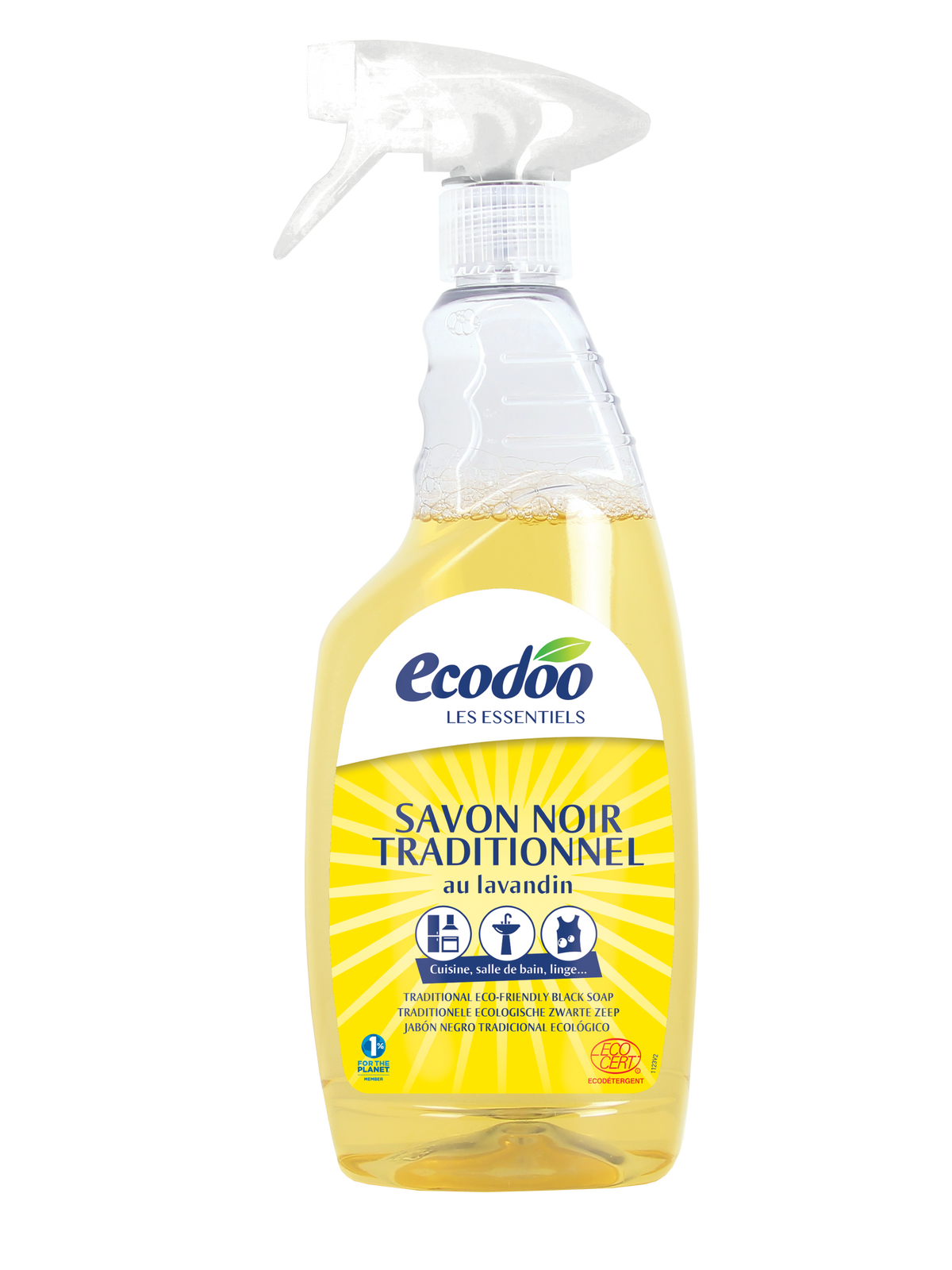 Ecodoo Zwarte zeep spray bio 750 Milliliter