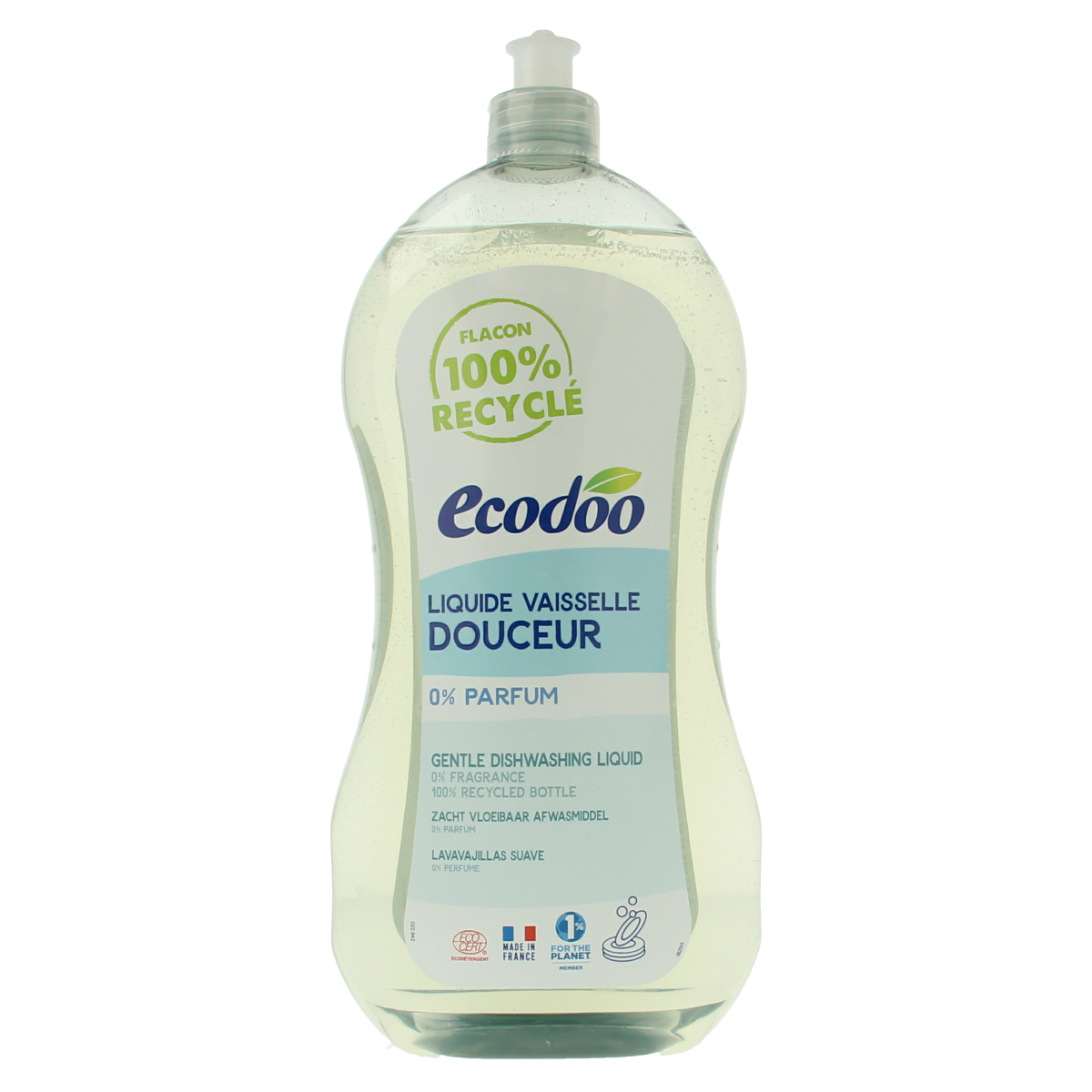 Ecodoo Afwasmiddel vloeibaar hypoallergeen 1.00 Liter