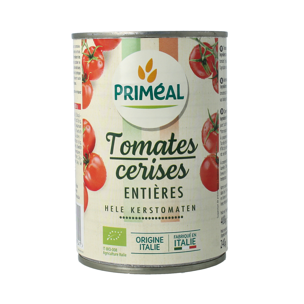 Primeal Cherry tomaten heel bio 400.00 Gram
