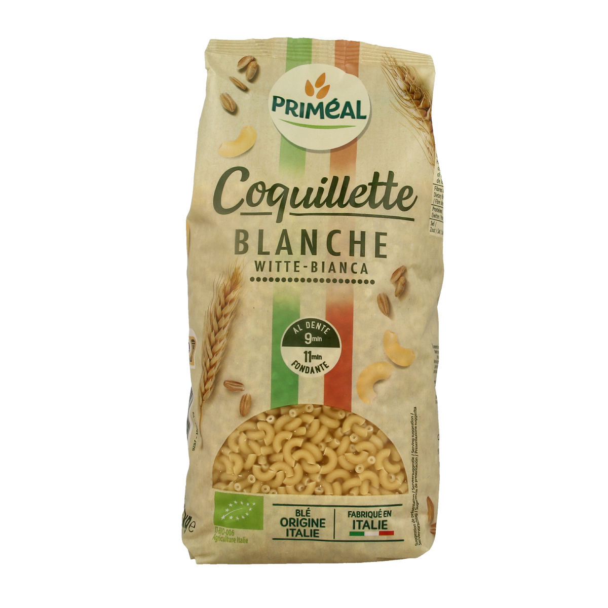 Primeal Macaroni elleboog familie bio 1.00 Kilogram