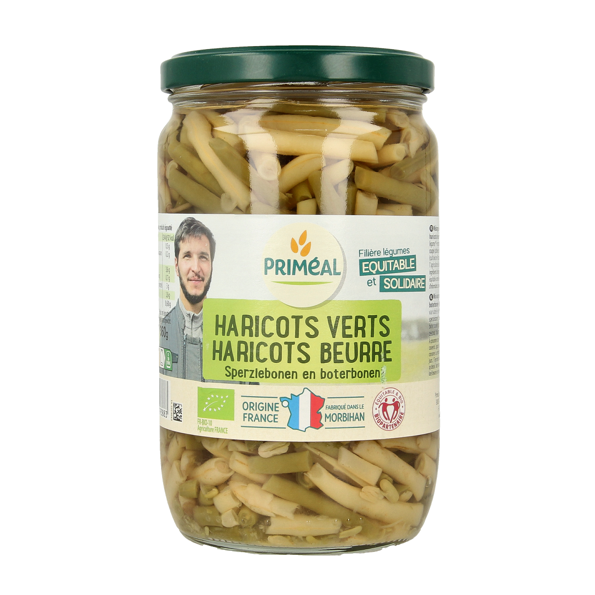 Primeal Sperziebonen en boterbonen uit Frankrijk bio 660.00 Gram