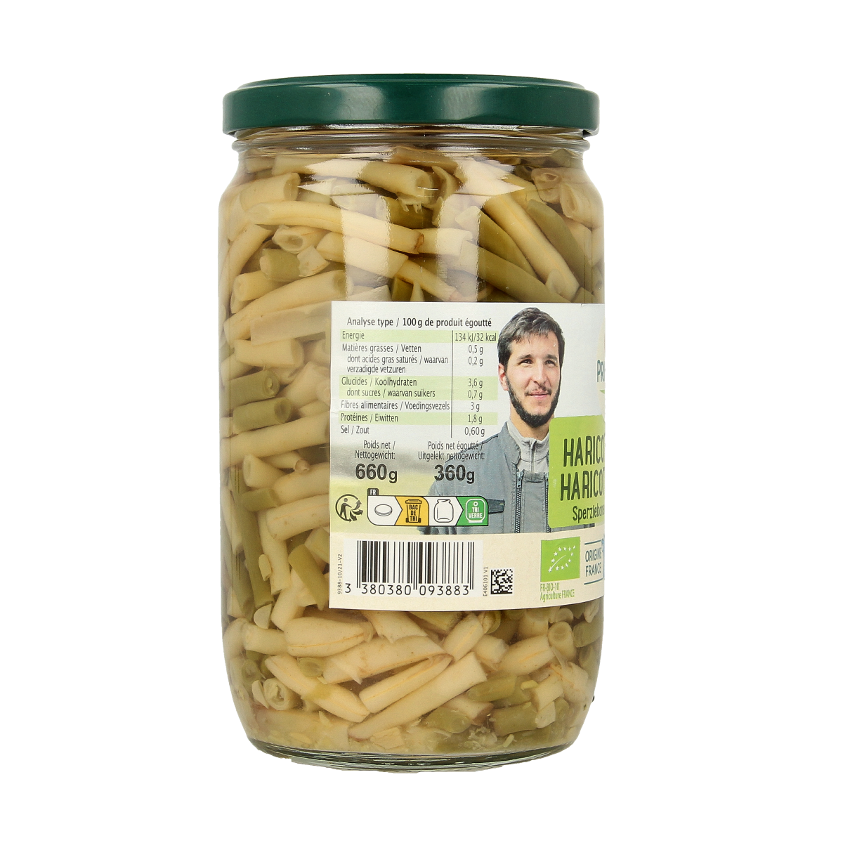 Primeal Sperziebonen en boterbonen uit Frankrijk bio 660.00 Gram