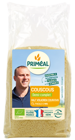 Primeal Couscous half volkoren bio 1 Kilogram