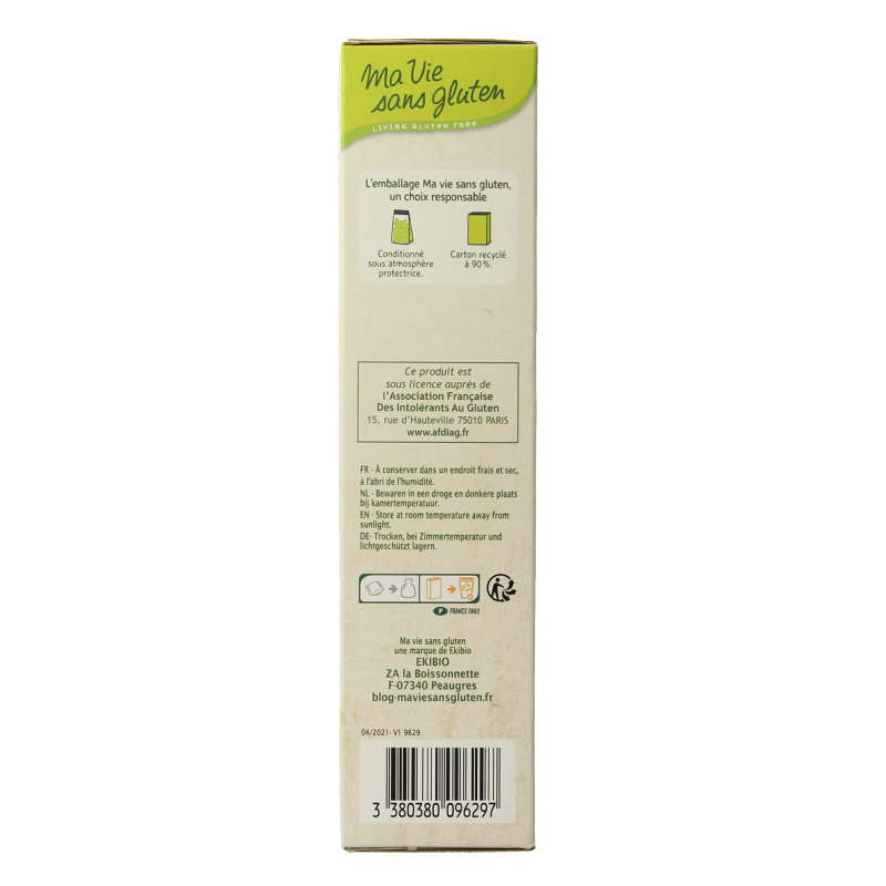 Ma Vie Sans Couscous 100% boekweit glutenvrij bio 375 Gram
