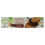 Bisson Pure chocolade frosted granenkoekjes bio 140 Gram