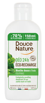 Douce Nature Deodorant mint navulling 150.00 Milliliter