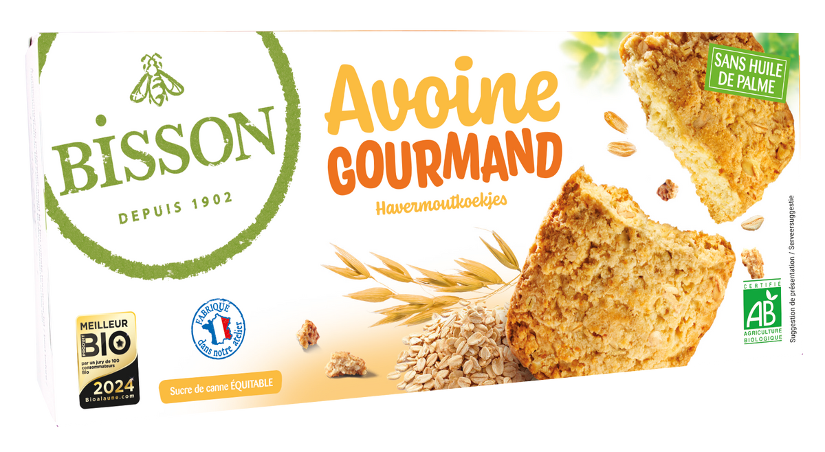 Bisson Haverkoekjes bio 133.00 Gram