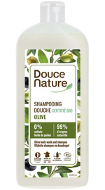 Douce Nature Douchegel & shampoo olijf 1.00 Liter