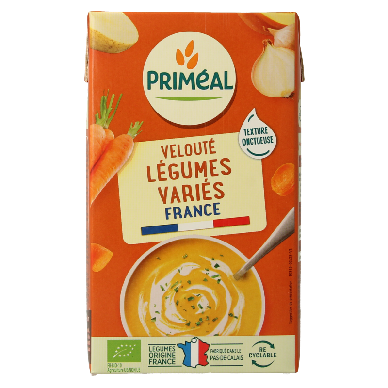 Primeal Groentecremesoep bio 1 Liter