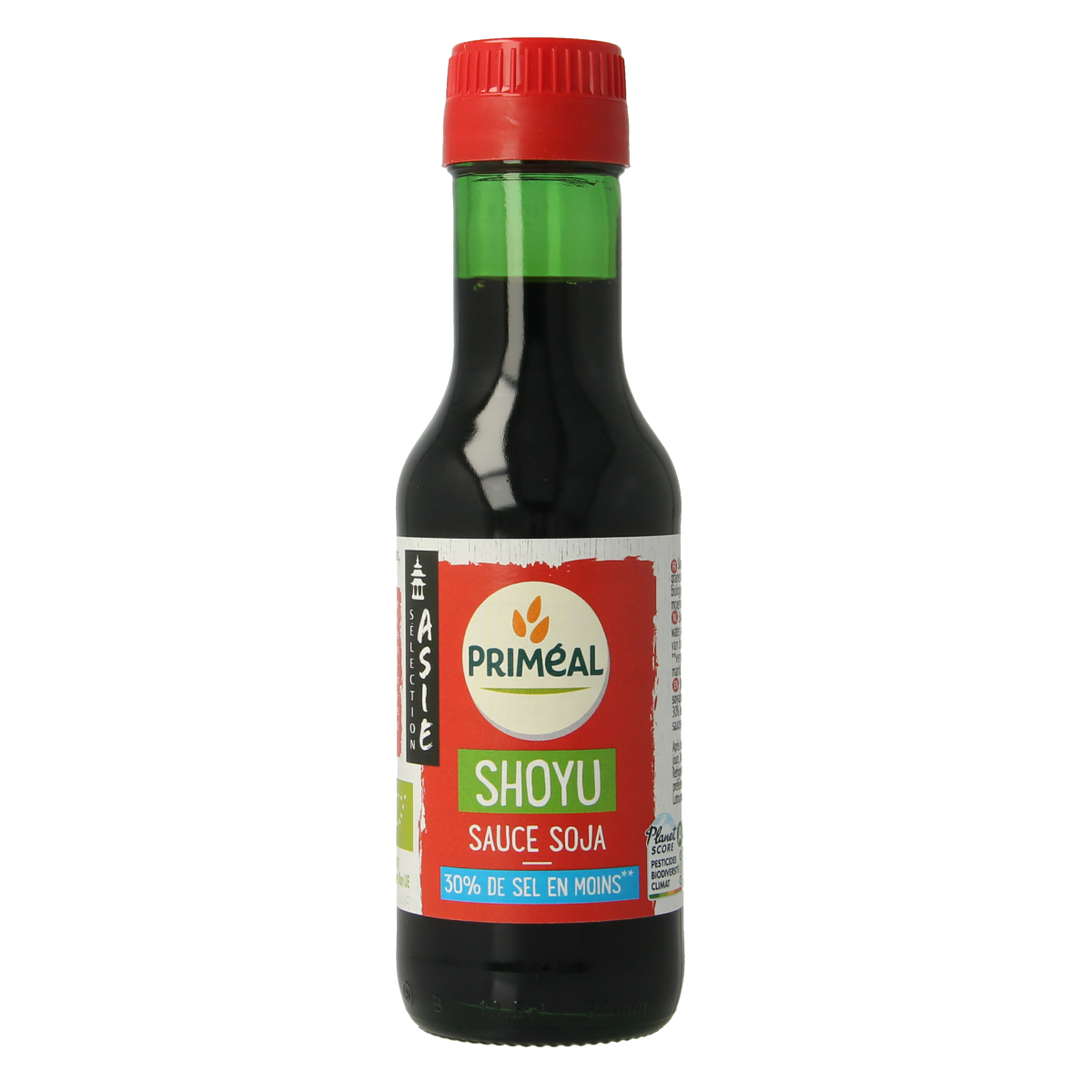 Primeal Sojasaus 30% minder zout bio 125.00 Milliliter
