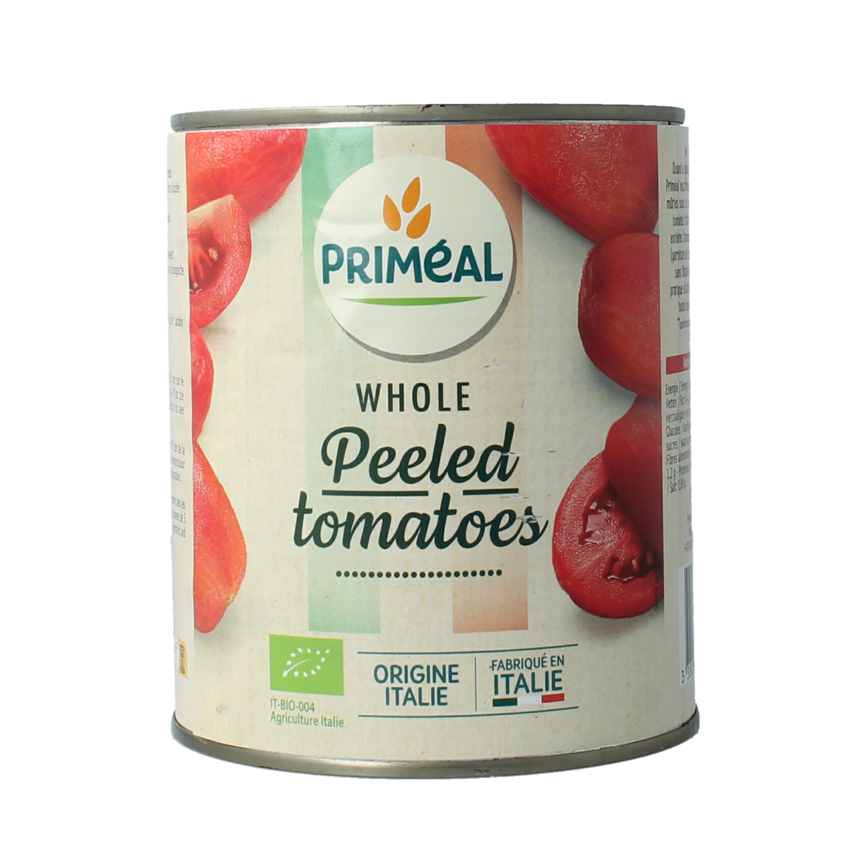 Primeal Tomaten gepeld bio 800.00 Gram