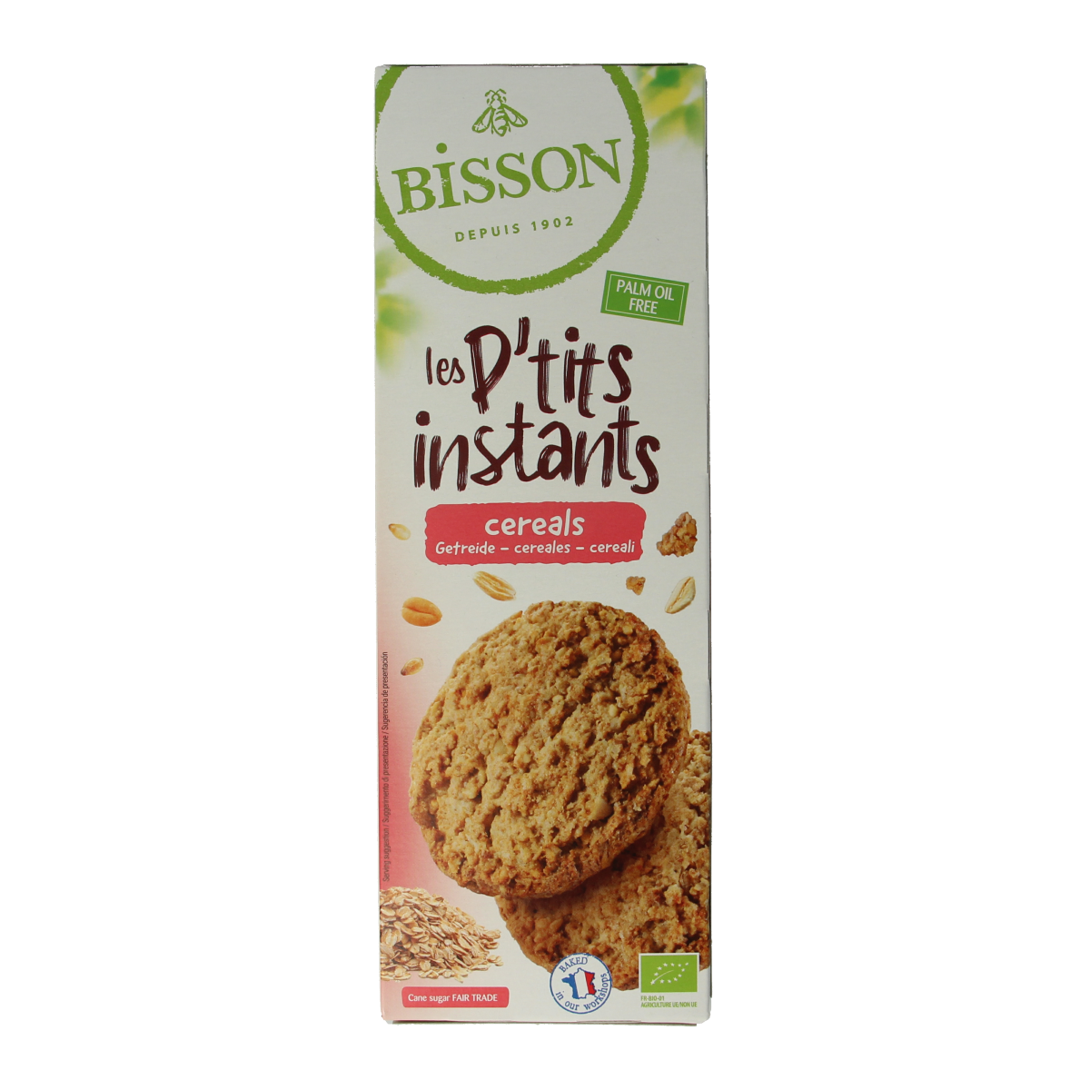 Bisson Les petits instants koekjes granen bio 150.00 Gram