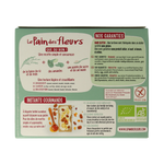 Pain Des Fleurs Krokante crackers amandel glutenvrij bio  150.00 Gram