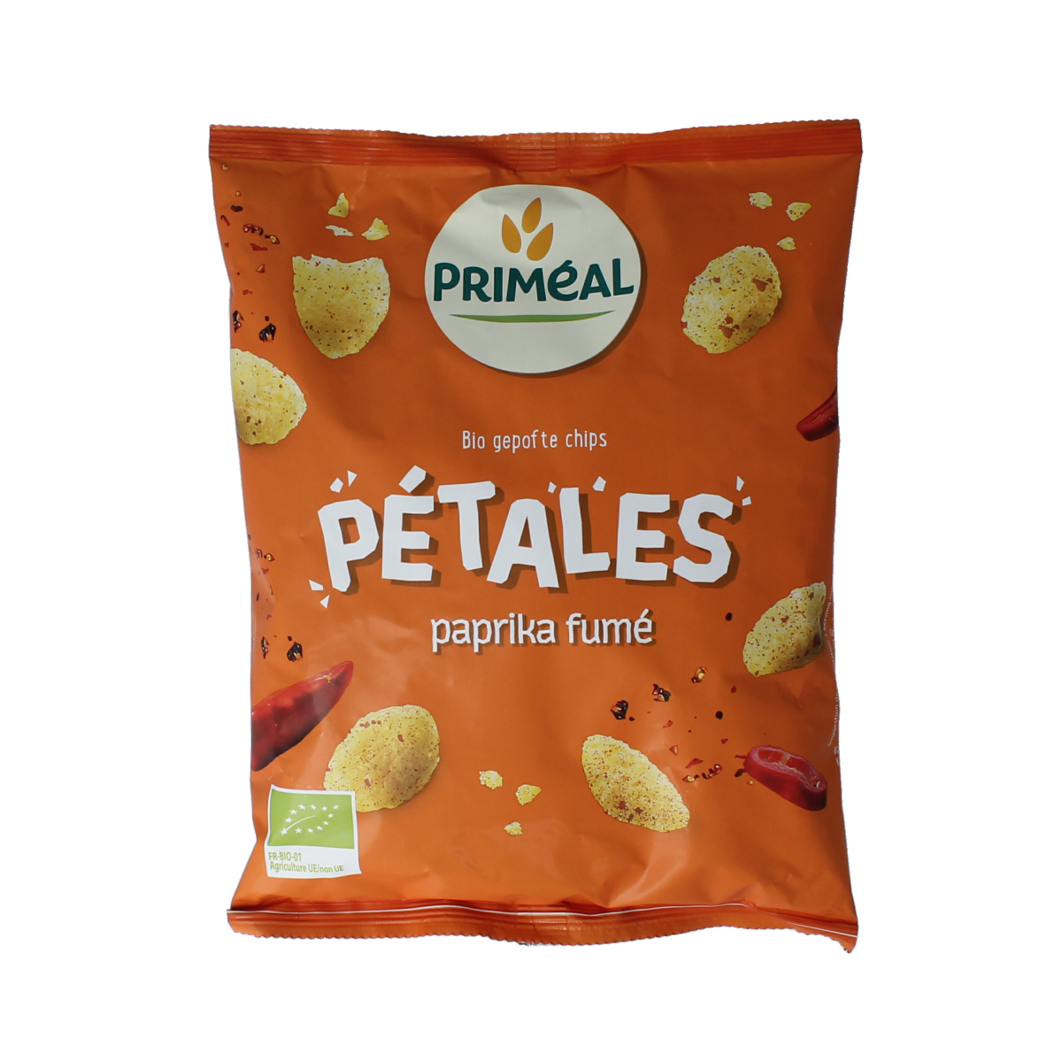 Primeal Chips gerookte paprika bio 75.00 Gram