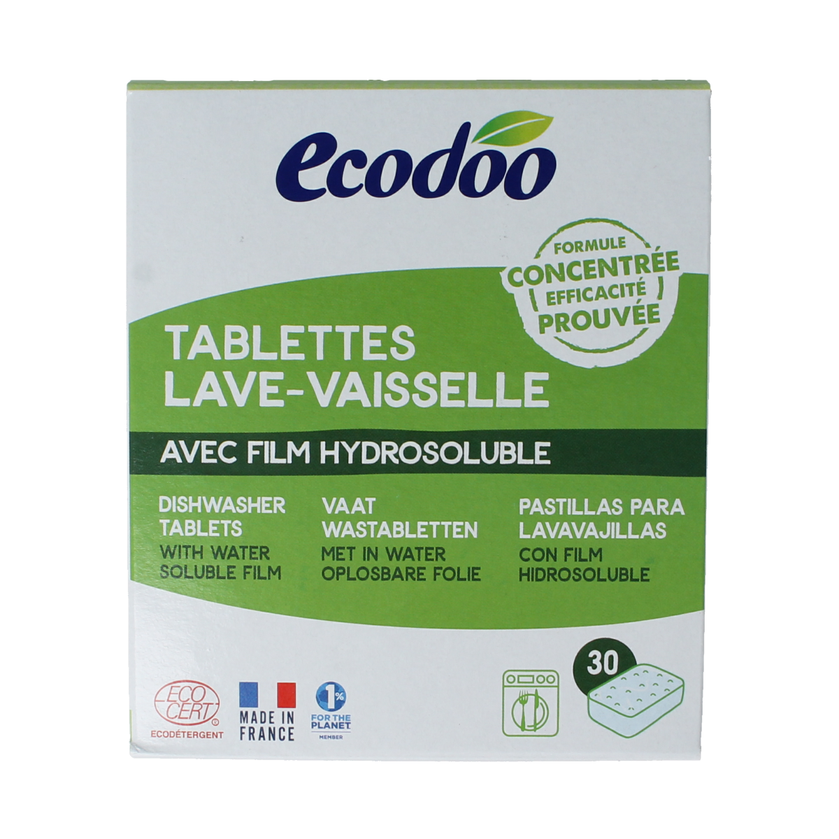 Ecodoo Vaatwasmachine tabletten 30.00 Stuks