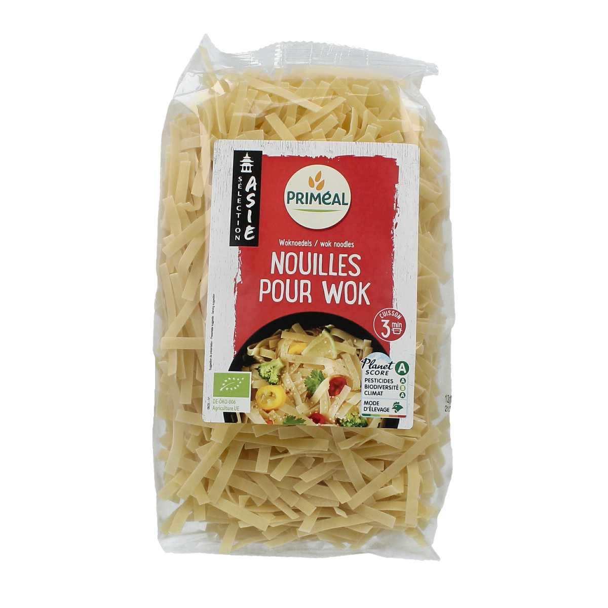 Primeal Wok noedels bio 250.00 Gram