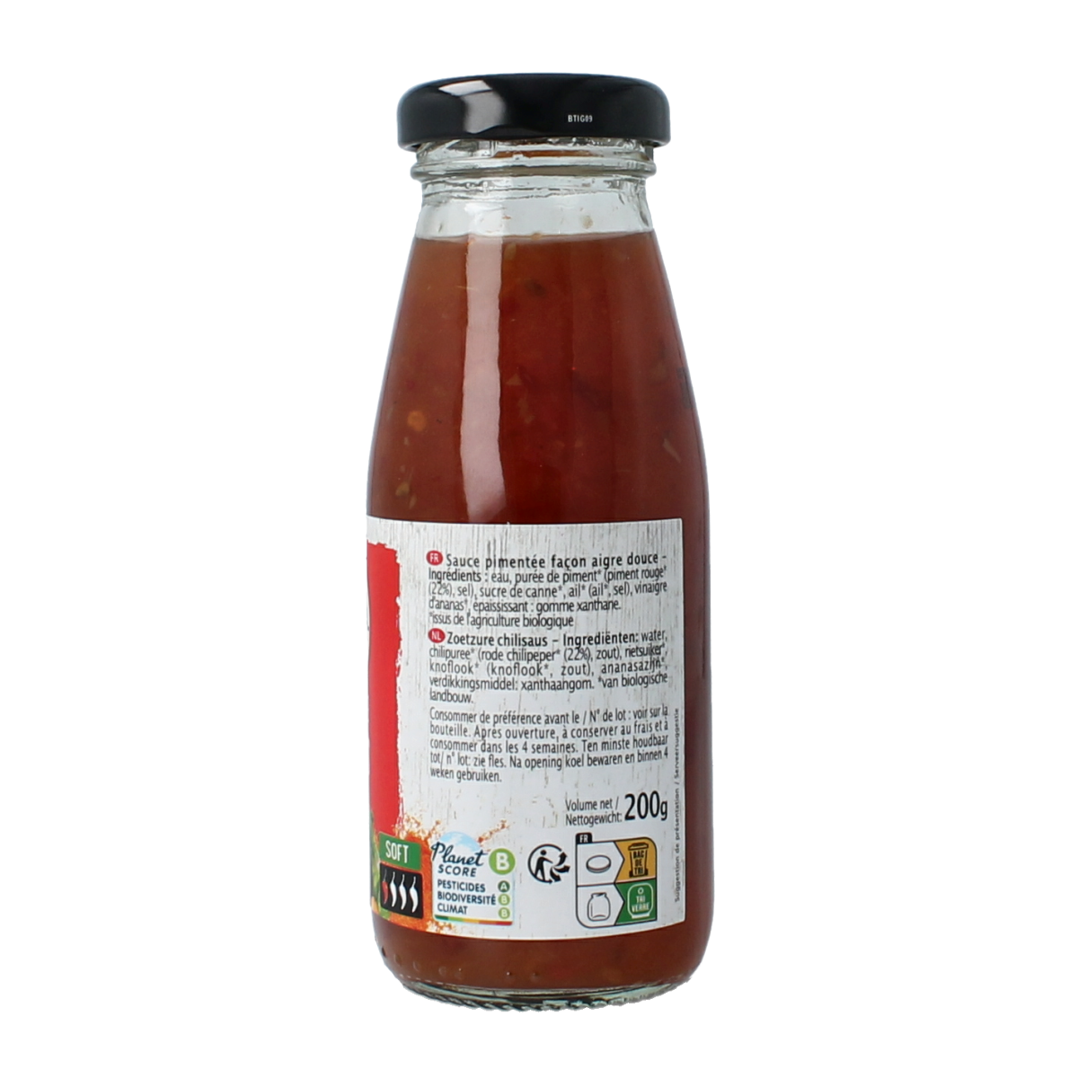 Primeal Loempia zoetzure chilisaus bio 200.00 Gram